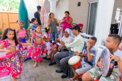 Three generations of Sega Tambour Chagos under the tutelage of Rita Modliar