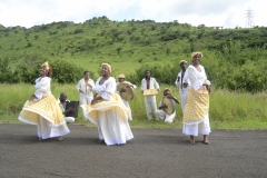 A performance which demonstrates improvisation with respect to instruments